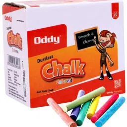 Non Toxic black board Dustless Color Chalk 50 pcs-20