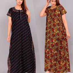 a s creation Women Nighty-picture-12