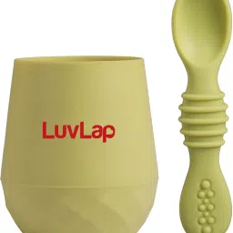 Silicone Baby & Toddler Training Cup & Spoon, Unbreakable, BPA & Plastic Free,- Food Frade Silicone-11