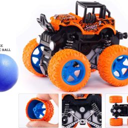 Manual Off-Road Vehicle Stunt Car Stunt car Mini Monster Truck+Plastic Ball-37
