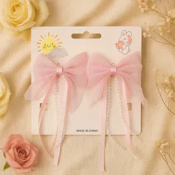 Baby Girl Birthday Set – 1 Sunglass With 2 Large bow Clips for a Cute Baby Girls Hair Clip-image-72