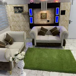 tahnoorcarpet Green Polyester Carpet-picture-6