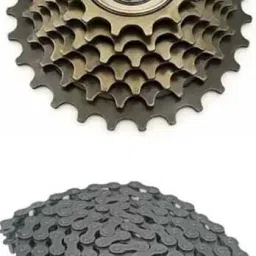 CLASS 7 SPEED FREEWHEEL WITH MULTISPEED 116 LINK GEAR CHAI Bicycle Brake Disk-12