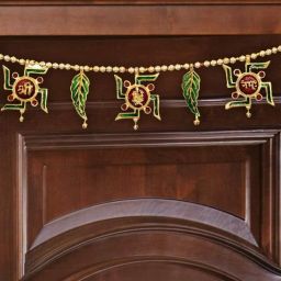 Metal Swastik Wall Door Hanging Toran, Door Hanging Toran-33