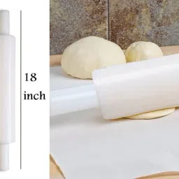 18 inch" Dough Roller with Double Ball Bearings, Non stick - belan Rolling Pin-10