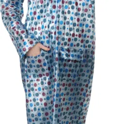 Polka Print Women Raincoat-image-42