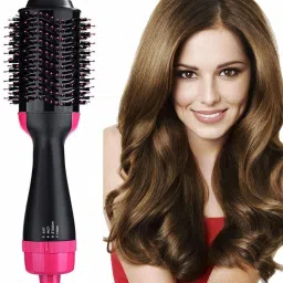 FLOSTRAIN One Step Hair Dryer and Volumizer, Hot Air Brush, 3 in1 Styling Brush Style Hair Dryer-image-8