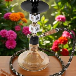 SmokeBliss Compact Hookah Set 16 inch Iron Hookah-picture-42