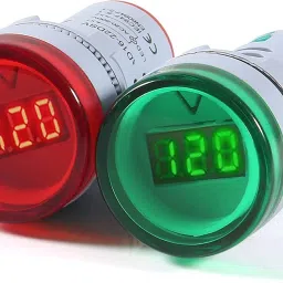 AD16-22DSV 2pcs LED Voltage Meter Indicator AC 60-500V LED Voltmeter-25