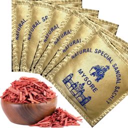 Mysore Sandal Fragrance Sachet - 6 nos Potpourri-image-27