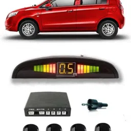 VB90 Black Car Reverse Parking Sensor with LED Display 4 Sensor V90 Parking Sensor-image-32