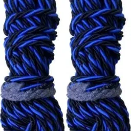 Leg Guard Rope Pack of 2 Bike Crash Guard Rope Blue(Universal For Bike)-31