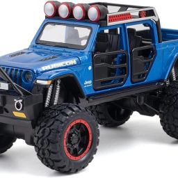 1:32 Jeep Gladiator Pickup Alloy Toy Vehicles Model Sound Light-image-70