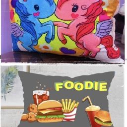 BABY PILLOW Microfibre Toons & Characters Baby Pillow Pack of 2-image-98