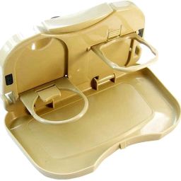 Universal Car Backseat Meal Plate Foldable Travel Solution for Drinks, Snacks Cup Holder Tray Table-picture-4