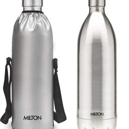 Duo DLX 1500 Thermosteel Water Bottle, ISI Certified, 24 Hr Hot and Cold 1500 ml Flask-1