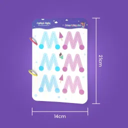 mumma mall Educational Reusable Tracing Lines Combo Handwriting Practice Kit with Markers image 2