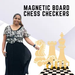 Travel Chess Set with Folding Chessboard Game Educational Toys for Kids Design 2 25 cm Chess Board-image-65
