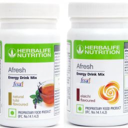 Afresh Energy and Nutrition Drink TULSI + ELAICHI FLAVOR 2*50G Energy Drink-65