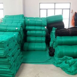 Green Shade NET - (4mx8m) 50%/ Sun Light blocking/ multipurpose For gardening / polyhouse/Green house /nursery/plants/ home balcony/ agro net/ terrace garden/sun shade for balcony / Dust Protect shade nets -(13Ft x 26ft) Portable Green House-18