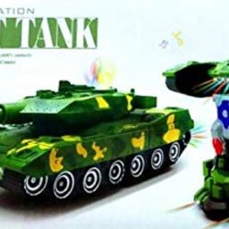 Deformation Combat Transform Robot Tank 3D Light & Realistic Music-345-image-92