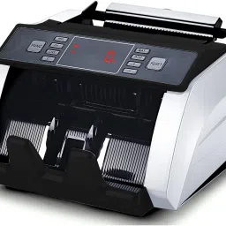 Drop2Kart Automatic Cash Counter - LED Display, Dual Heavy-Duty Motor, UV/MG Fake-Note Sensors, After Sales Service Support Note Counting Machine-3