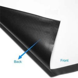 Moiz 100 Inches Diagonal, 16:9 Aspect Ratio, 87 Inches x 49 Inches, 1.2 Gain, Black Coated From Back Side, Supports UHD-3D-4K-8K Technology Universal Eyelets Type Foldable Projector Screen (Width 221 cms x 125 cms Height) Projector Screen (Width 221 cm x 125 cm Height) image 3
