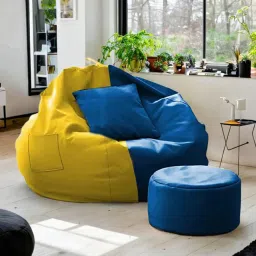 4XL Tear Drop Bean Bag Cover(Without Beans)-picture-0