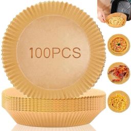 Air Fryer Paper Disposable Square, 100PCS 6.3 INCH Air fryer Paper Airfryer Tray-image-64