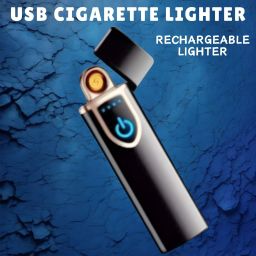 USB Cigarette Lighter for Smoking Windproof Slim Lighter with Fingerprint J316 USB Cigarette Lighter for Smoking Windproof Slim Lighter with Fingerprint J316 Pocket Lighter-image-99