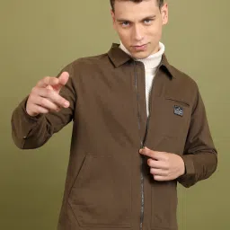 Men Solid Tailored Jacket-image-19