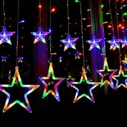 136 LEDs 3 m Multicolor Color Changing Star Rice Lights-23