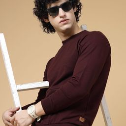 rigo Men Full Sleeve Solid Sweatshirt-picture-8