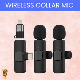 K9Dual Wireless Microphone Plug& Bluetooth Collar Mic forLive Stream/YoutubeU308 Microphone-image-86