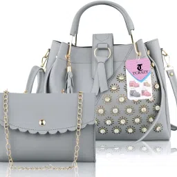 Women Grey Shoulder Bag-image-89