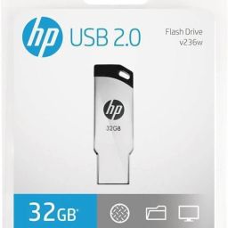 HP 32 GB METTAL PENDRIVE 32 GB Pen Drive Compatible with Tablet, Mobile, Laptop USB 2.0 Plastic Case-22
