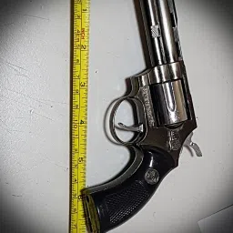 adorrobella MINI REVOLVER LIGHTER ® MT 357 Jet Flame Revolver Shape Mini Pocket Size Lighter With Holding Cover Pocket Lighter image 4