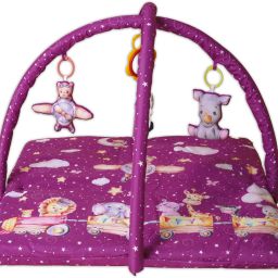 Baby Playgym for Babies Activity Play Gym Mat with 5 Hanging Toys 0 to 24 Month-30