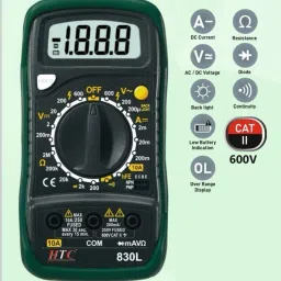 HTC 830L Digital Multimeter Operator’s Instruction Manual Digital Multimeter-11