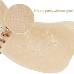 Silicone Adhesive Stick on Strapless Backless Bra 022 Nursing Breast Pad-image-86