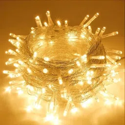 veyron 40 LEDs 11 m Yellow Steady String Rice Lights image 2