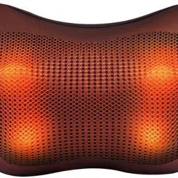 Easymart massager Car- & -Home- Massager -Pillow- 100-240V -Infrared- Heating- Dual -Use- Car- Home- Beauty- Device- Neck- Massager (Brown) Massager-image-14