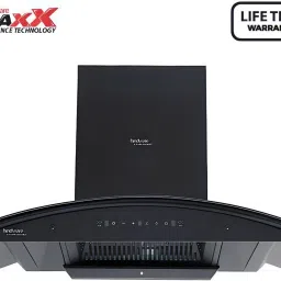 ZINNIA BLK 90 | MaxX SILENCE CHIMNEY | Filterless | 4 Speed Gesture Control | Auto Clean Wall Mounted Black 1350 CMH Chimney-image-76