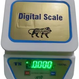 RTB 30kg Weighing scale with big double display With AC Adapter & Chargeable Battery Weighing Scale image 2