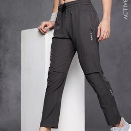 HRX by Hrithik Roshan Men Rapid Dry Running Track Pant with Knee Vent-18