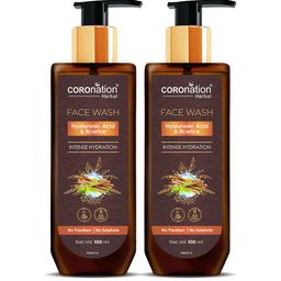 COROnation Herbal Set of 2 Intense Hydration Face Wash with Hyaluronic Acid - 100 ml Each-14