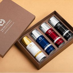 THE MAN COMPANY Set of 4 Long Lasting Deodorants-120ml Each- Bleu -Blanc -Rouge -Noir image 5