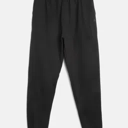 HRX By Hrithik Roshan U-17 Lifestyle Boys Jet Black Bio-Wash Joggers-picture-8