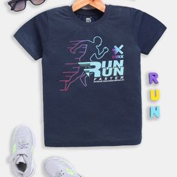 HRX by Hrithik Roshan Boys Typography Printed Rapid Dry T-shirt-10