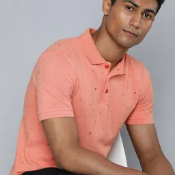 ether Typography Printed Polo Collar T-shirt-image-54